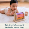 Curious Cub Montessori Spinning Drum for Babies - Dezine Kids