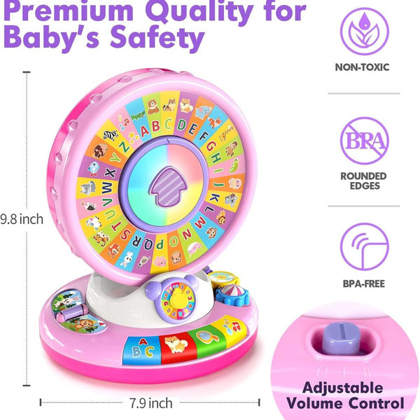 Five Star Learning Fun Spin & Sing Alphabet Zoo - Dezine Kids