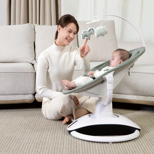 Mastela Orbo Dream 360 Baby Cradle Birth to 6M - Green - Dezine Kids