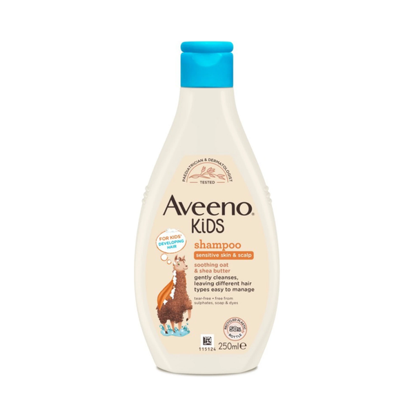 Aveeno Kids Shampoo with Soothing Oat & Shea Butter - 250ml - Dezine Kids
