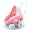 Elc Stroller Pram with Canopy & Large Wheels Pretend Play Toy - Dezine Kids