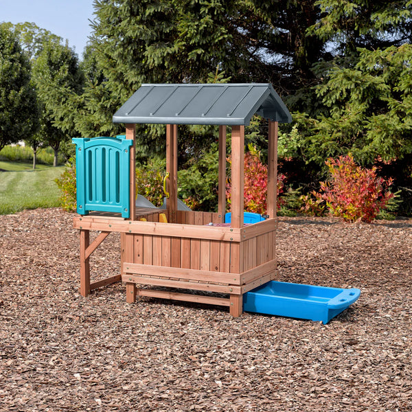 Step2 Woodland Adventure Playhouse & Slide - Dezine Kids