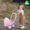 Elc Stroller Pram with Canopy & Large Wheels Pretend Play Toy - Dezine Kids