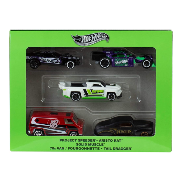 Hot Wheels DC Super Villains Set of 5 Cars