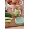 Beaba Glass Storage Container, Airtight Container with Graduation Measuring Scale, 150 ml - Sage Green