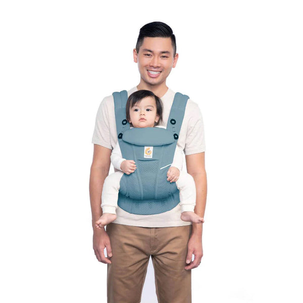 Ergobaby Omni Breeze Baby Carrier SoftFlex Mesh - Slate Blue