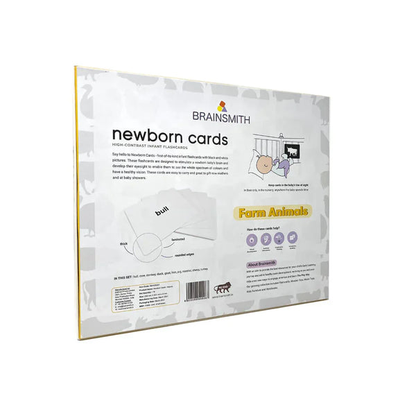 Brainsmith Farm Animals Newborn Cards