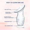 Hopop Natural Fit Silicone Manual Breast Pump - Gentle & Portable - Dezine Kids