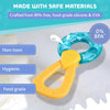 Chicco Teether Refreshing Pink 4M+ 1Pc - Ring Handle