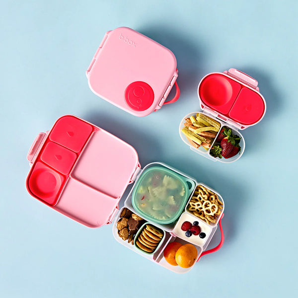 B.Box Snack Box - Flamingo Fizz Light Pink