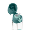 B.Box Tritan Straw Drink Bottle 450 ml - Emerald Forest Green