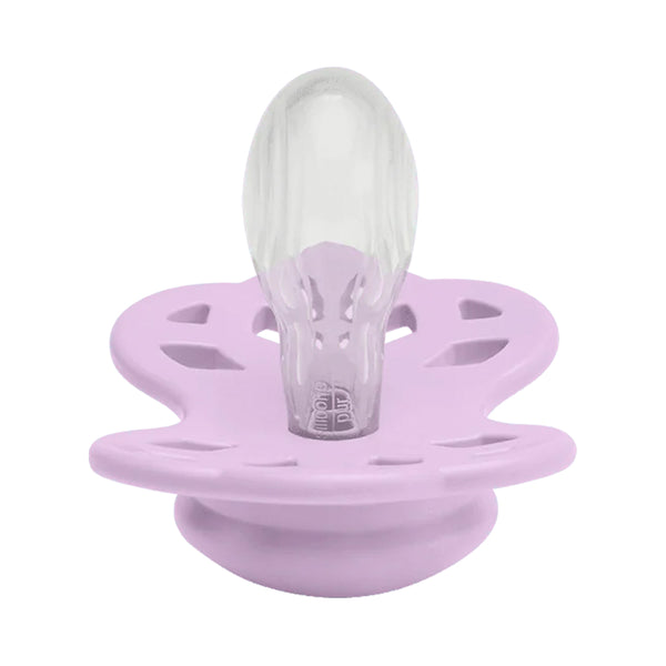 Bibs Infinity Pacifiers 2 Pack - Violet Sky/Mauve