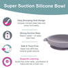 Bibado Silicone Suction Bowl - Mist