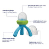 B.Box Silicone Fresh Food Feeder - Ocean Breeze Blue Green