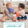 Infantino My 1st Tumbler Silicone 260ml - Pink - Dezine Kids