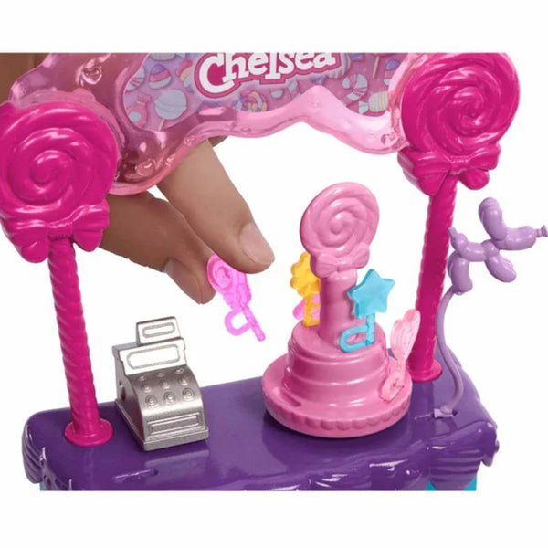Barbie Chelsea Doll & Lollipop Stand Playset
