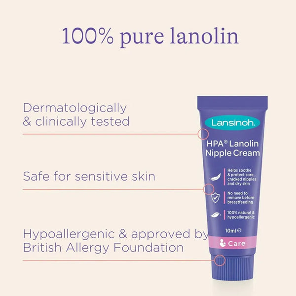 Lansinoh HPA Lanolin Nipple Cream - 10ml