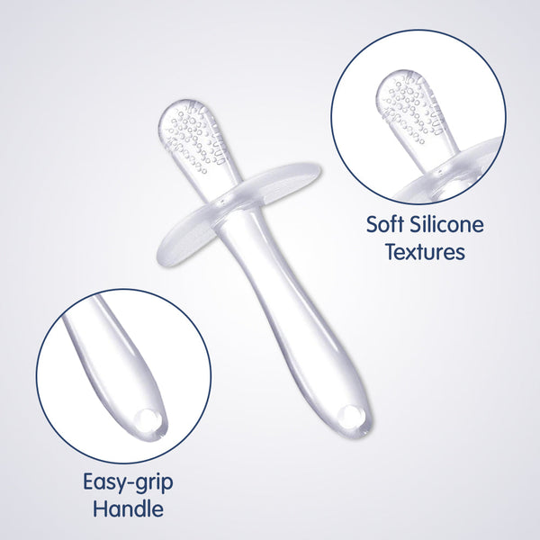 Hopop Easy Grip Silicone Teether for Teething Gums - Dezine Kids