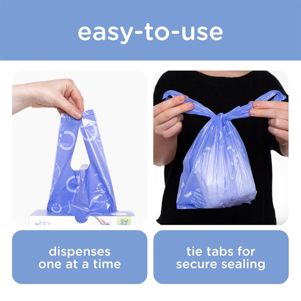 Ubbi Disposable Diaper Sacks - 200 counts