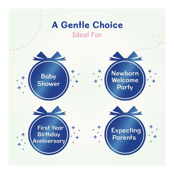 Baby Delight Green New Born Gift Set-Pack Of 8-Gift For Baby Shower & Baby Birthday - Green - Dezine Kids