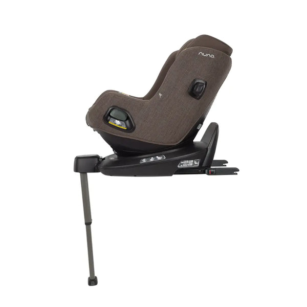 Nuna Pruu Baby Convertible Car Seat 360° Rotation, 5 Position Reclining Seat For 0 to 4Y (Upto 19Kg) - Chestnut