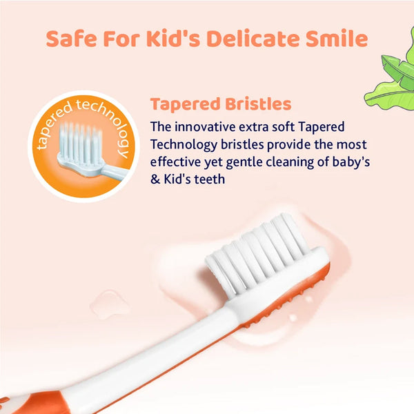 Chicco Toothbrush Pink 3Y to 8Y - Orange