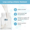 Chicco Well Being Glass Feeding Bottle for 0m+ 120ml Slow Flow - Blue