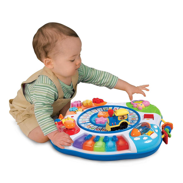 Winfun Letter Train & Piano Activity Table 5Note Musical Learning