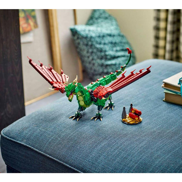 Lego Creator 3 in 1 Medieval Dragon Creature Toy Playset