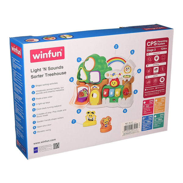 Winfun Light N Sounds Sorter TreehouseInteractive Learning Toy