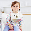 Skip Hop Zoo Fold & Go Silicone Bib - LIama