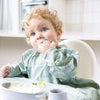 Bibado Long Sleeve Coverall Weaning Bib - Dino Roar Grey