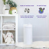Ubbi Diaper Pail - Matte Black
