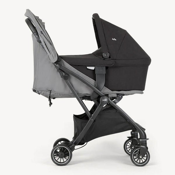 Joie Tourist 3 in 1 Compact Stroller, Suitable from Birth to 15 kg, Approx 3 Years - Pebble - Dezine Kids
