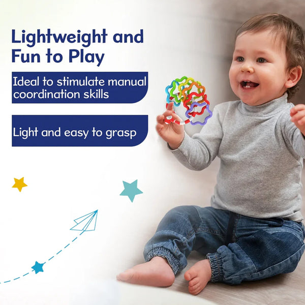 Chicco Easy Grasp Rattle Toy for Infants - Ring