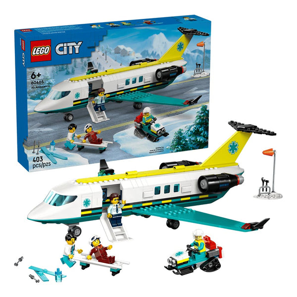 Lego City Emergency Air Ambulance Plane