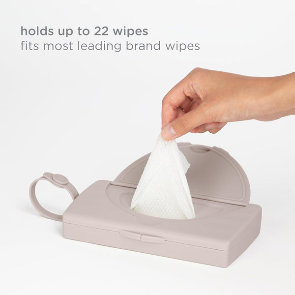 Ubbi On The Go Baby Wipes Dispenser - Taupe