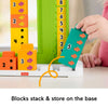Fisher Price Adding Alligator Educational Toy with 10 Stacking Blocks - Dezine Kids