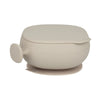 B.Box Silicone Bowl Plus Lid With Suction Base - Latte Biege