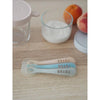 Beaba 2nd Stage Silicone Spoon with Ultra Soft Tip, Gum Friendly, Ergonomic Handles - Set of 4