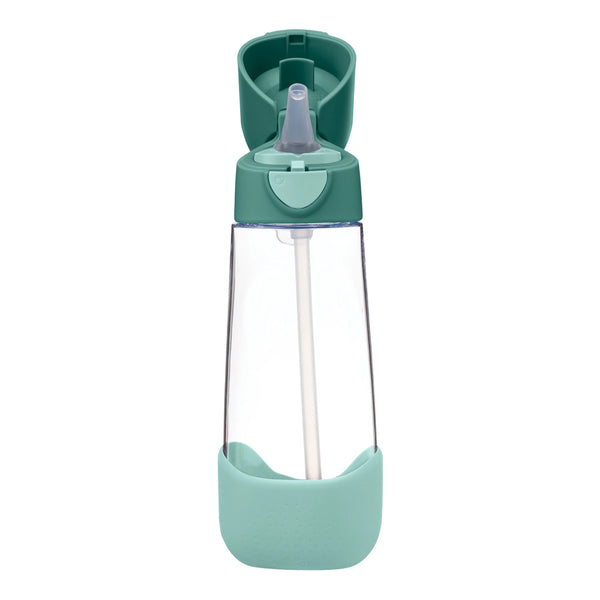 B.Box Tritan Straw Drink Bottle 600 ml - Emerald Forest Green