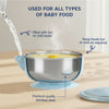 Hopop Baby Stainless Steel Bowl with Lid & Suction Base - Dezine Kids
