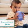 Infantino My 1st Tumbler Silicone 260ml - Blue - Dezine Kids