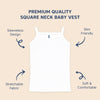 Hopop Baby Girls Sleeveless Cotton Camisole Vest Pack of 1