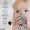 EzPz Tiny Cup for Babies/Infants - Grey