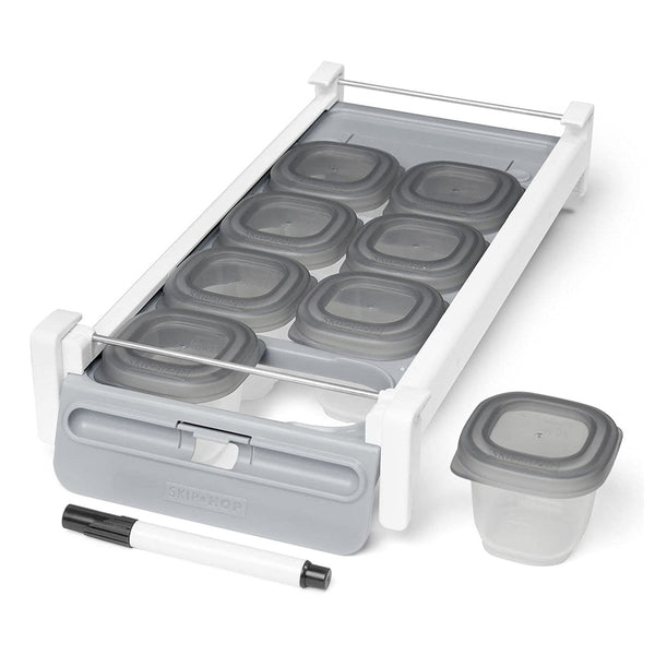 Skip Hop Weaning Accessory Easy Prep Store And Starter Set Grey 3 to 36 Months