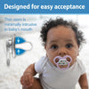 Dr.Browns Blue Chemistry Advantage Pacifiers Stage 2, Pack of 2 - Scooter Squirrel