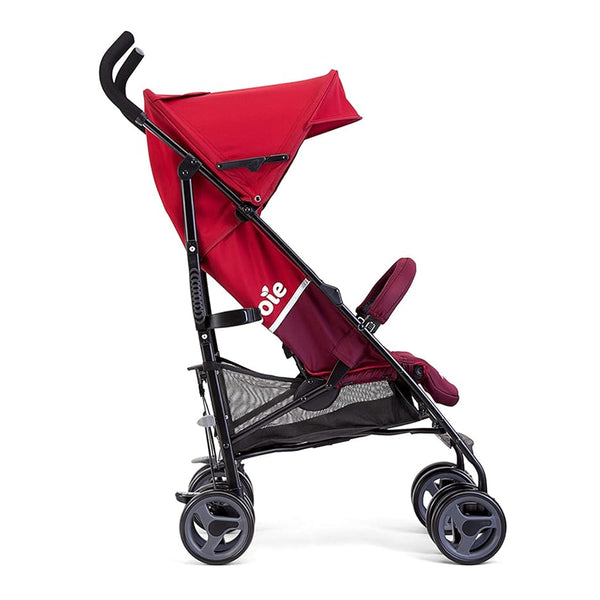 Joie Nitro LX Lightweight Baby Stroller for 0 to 3Y (Upto 15Kg) - Cherry - Dezine Kids