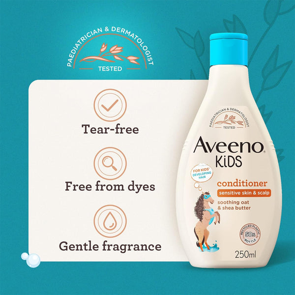 Aveeno Baby Kids Conditioner Sensitive Skin and Scalp - 250ml