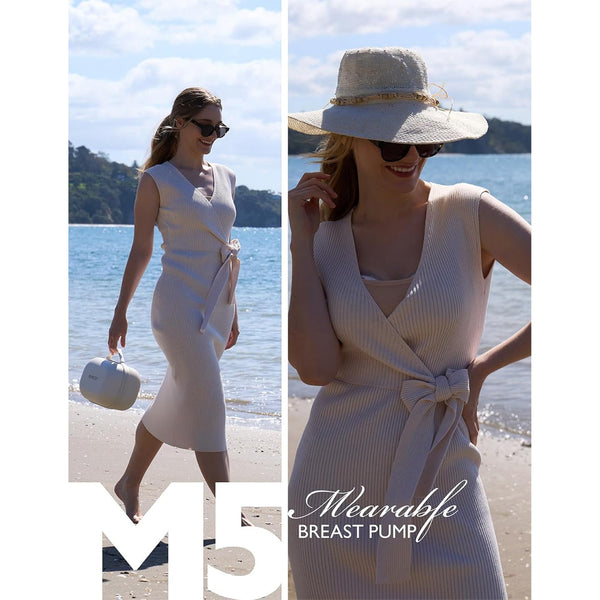 Momcozy M5 Wearable Single Electric Breast Pump